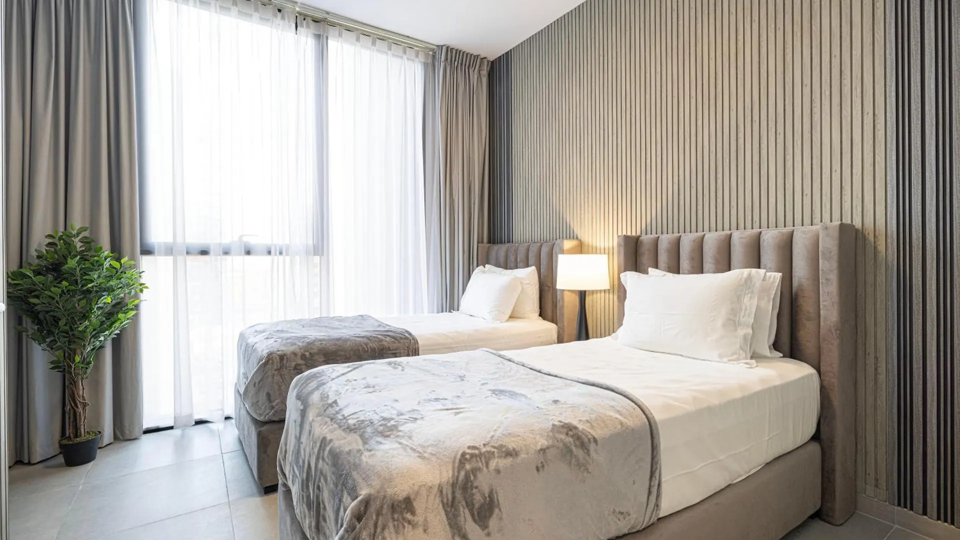 Apartamento 2Br The Al Jada Dream By Blue Cloud Holidays Sharjah Emirados Árabes Unidos