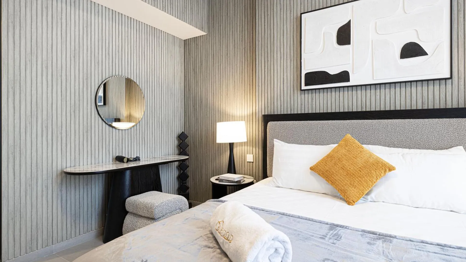 Apartamento 2Br The Al Jada Dream By Blue Cloud Holidays Sharjah Emirados Árabes Unidos